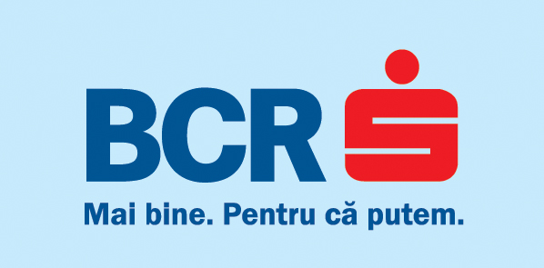 Logo BCR Cu Banda Mica